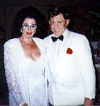 Gloria with Eddie Fisher
